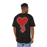 Oversize T-shirt Bitcoin Heart