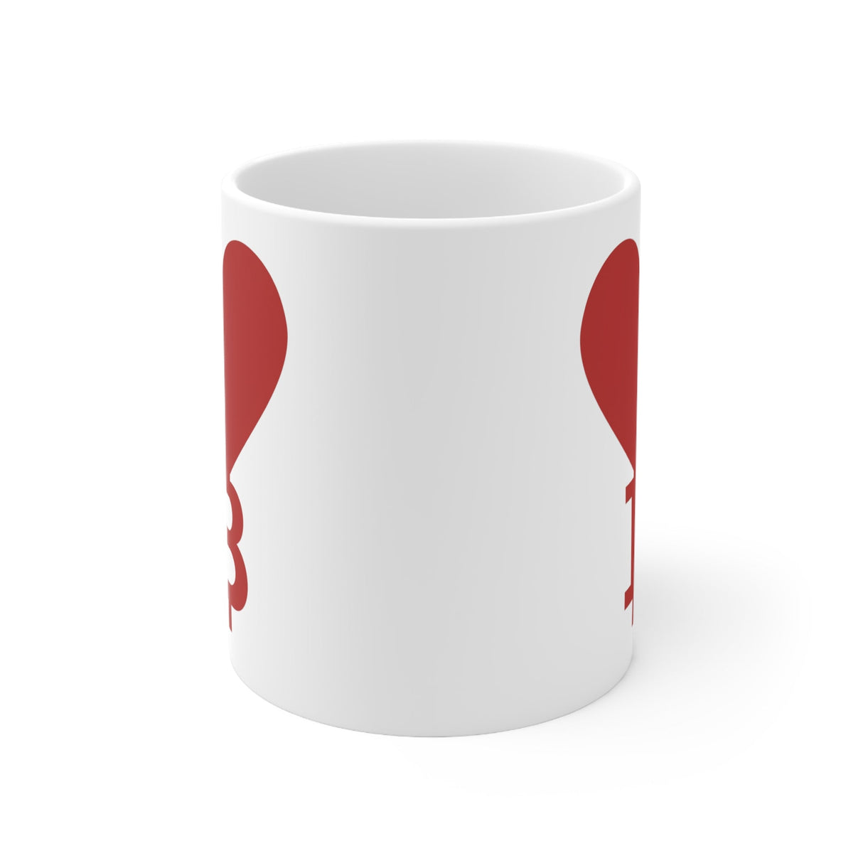 Mug "Bitcoin Heart" - Nakamoda