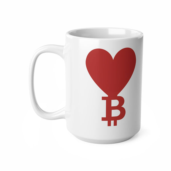 Mug "Bitcoin Heart" - Nakamoda